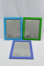 3 cornici portafoto colorate