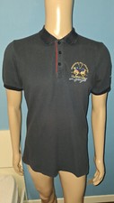 MAGLIA POLO UOMO LA MARTINA SANTORINI POLO TEAM COLOR NERO TAGLIA XL 100% COTONE