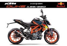 graphic kit for KTM DUKE 125 / 390 BLUE