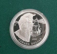 Dollaro canadese argento FS - anno 1995
