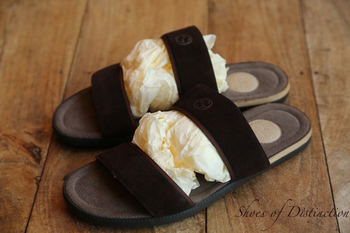 Gucci sandali pelle - gg, in