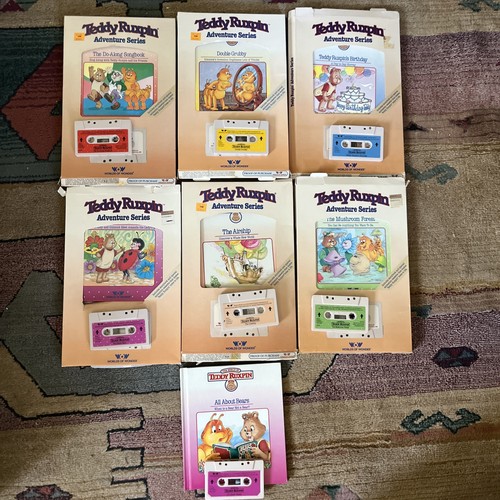 Set cassette e libri - set,