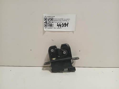 Rear bonnet lock for dacia - rear,