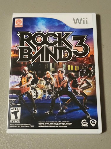 Rock band nintendo wii - 3, (nintendo