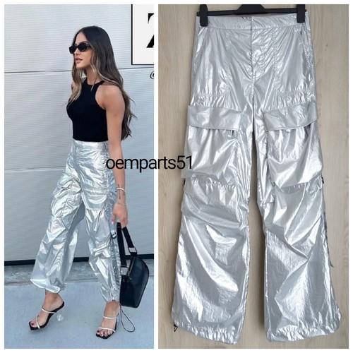 Zara pantaloni cargo - cargo, con