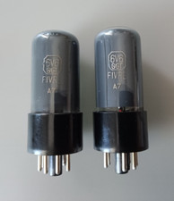 Terza coppia valvole 6V6GT FIVRE ITALIA