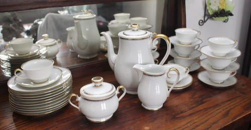 Servizio tè caffè vintage - servizio,