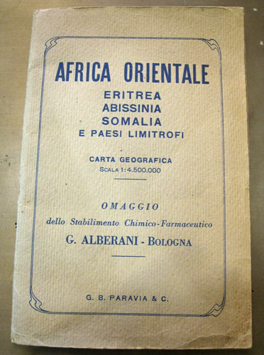 Africa orientale carta - *africa,