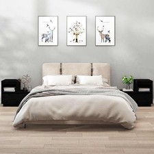 1/2x Comodino in Legno