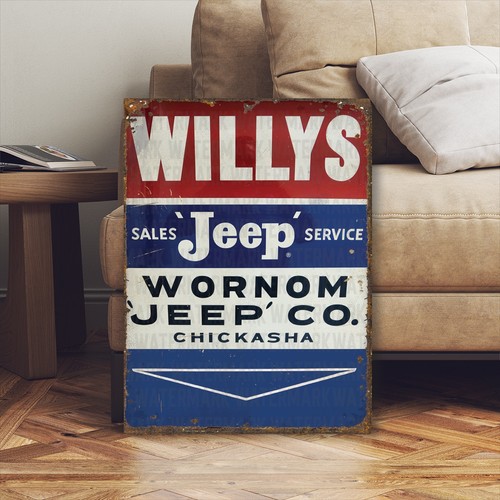 Vintage style ww2 willys - vintage, jeep