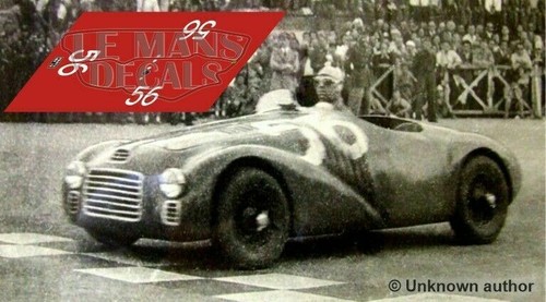 Decals ferrari 125 roma - 125, gp