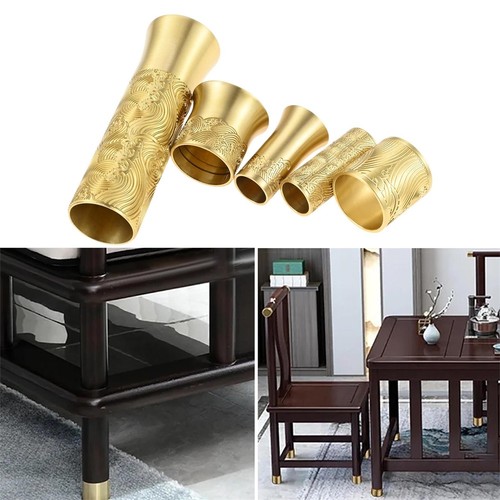 1pz coprigambe mobili rame oro - 1pz,
