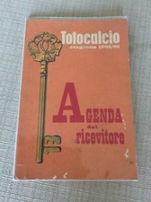  ALMANACCO DEL CALCIO AGENDA DEL RICEVITORE TOTOCALCIO CAMPIONATO 1965/1966