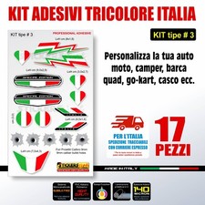 Kit adesivi tricolore - kit,