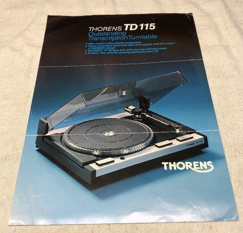 Giradischi thorens 115 - giradischi, td