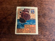 Erinnofilo prima esposizione - prima,