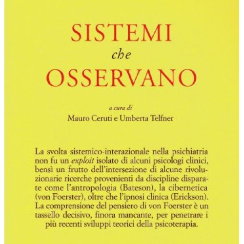 Libro sistemi che osservano - libro,