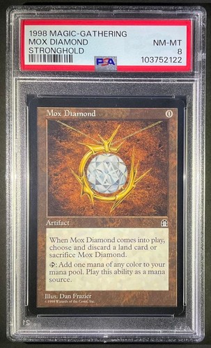 Psa8 mox diamond mtg - diamond,