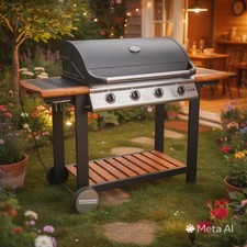 BARBECUE A GAS CONTROL 4 CON 4