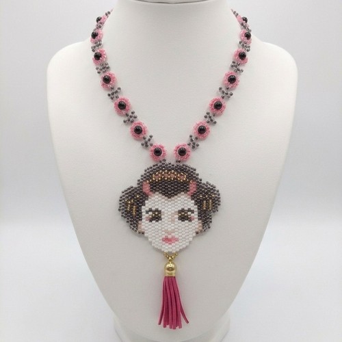 Collana artigianale etnica - collana,