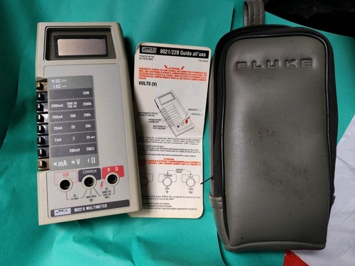 Fluke 8022b multimetro guasto - fluke,