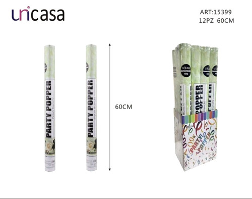 Set tubo spara coriandoli - set,