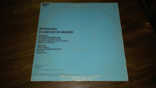 Gregori vinili 33 giri - de, lp