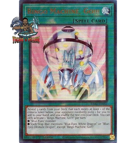 Yugioh bingo machine - 1x,
