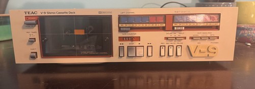 Teac stereo cassette deck - v-9,