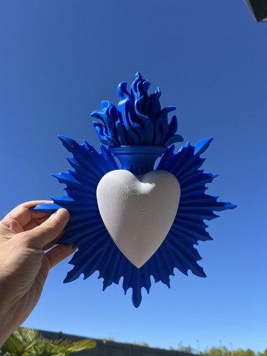 Cœur voto bleu - ex, roi