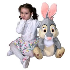 Peluche Disney Coniglio Tamburino 50cm Bambi con suono Originale Ragazza Bambina