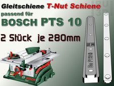 2 x 280 mm scanalatura a T