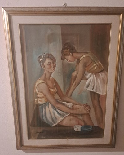 Quadro dipinto olio - quadro,
