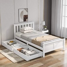 Letto Singolo con Ripostiglio