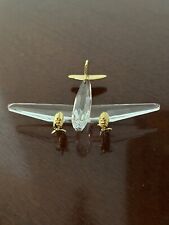 SWAROVSKI Crystal Memories Plane  Airplane •18K Gold #220506 Journeys