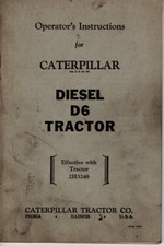 Caterpillar D6 Diesel Tractor