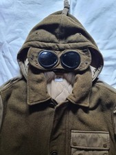 ❤️ VINTAGE CP COMPANY MILLE MIGLIA GOGGLE JACKET MILITARY HOOLIGANS CASUAL OSTI