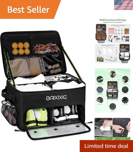 Golf trunk organizer - golf,