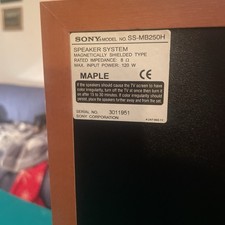 Sony Casse Stereo coppia