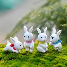  8 Pezzi Mini Conigli in