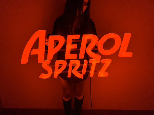 Insegna luminosa aperol - luminosa, spritz