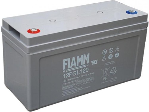 Batteria fiamm 12fgl120 12v - fiamm,