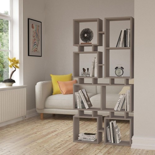 Libreria bifacciale rail - libreria,
