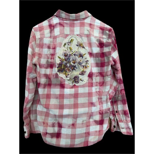 Camicia crew rosa gingham - camicia,