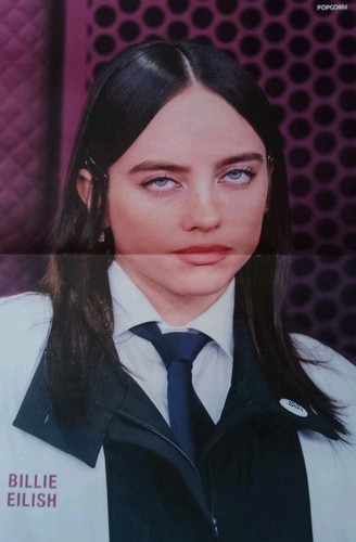 Billie eilish 7x42cm poster - billie,