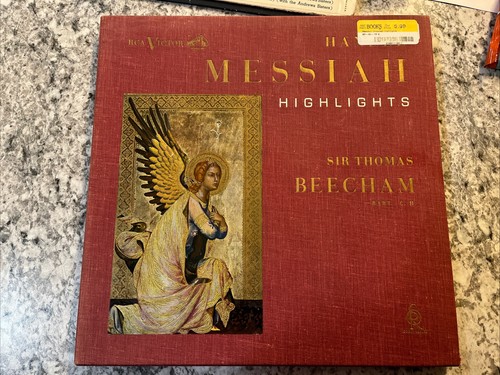 Vintage vinyl handel messiah - vintage,