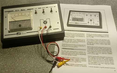 Nuova elettronica hfe meter - .,