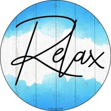 Relax Novelty Round Circular