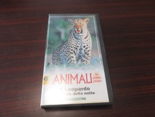 VHS - ANIMALI Piero Angela - IL LEOPARDO - Buon Usato DeAgostini 1994