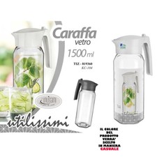 CARAFFA BROCCA VETRO 1,5 LT